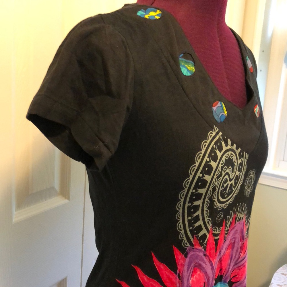 Beautiful cotton boho dress - Picture 3 of 5